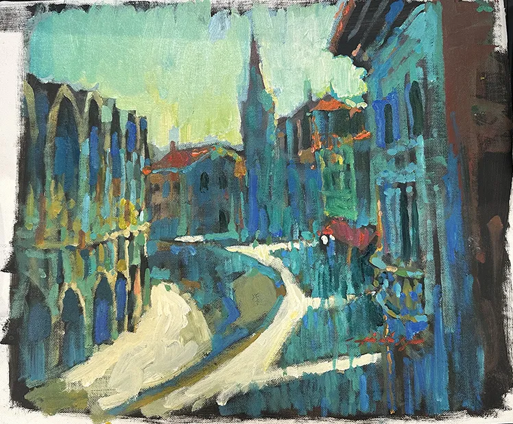 The Colosseum, Arles, Provence by David Hinchliffe