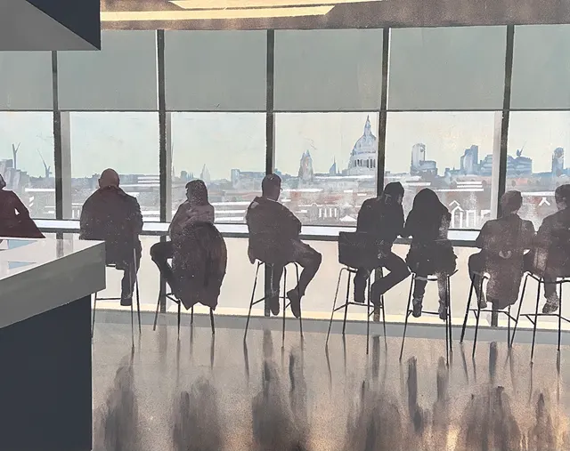 Late Morning Tate Modern by Barry Wilson
