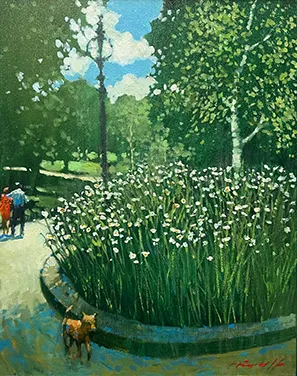 The City’s Flower Bed by David Hinchliffe