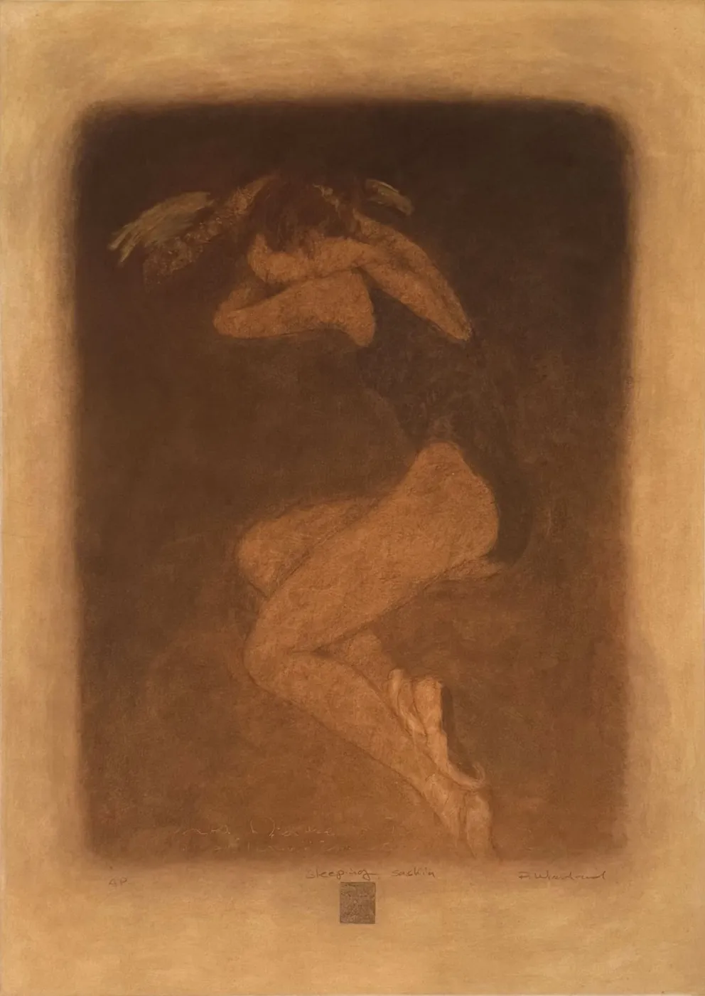 Sleeping Saskia I by Roy Fairchild