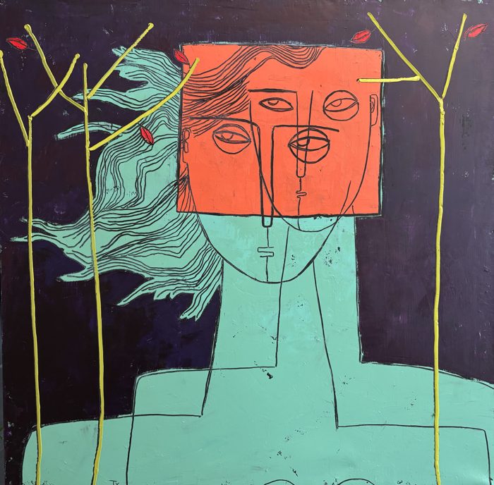 Wind in the hair by Tatiana Harizanova