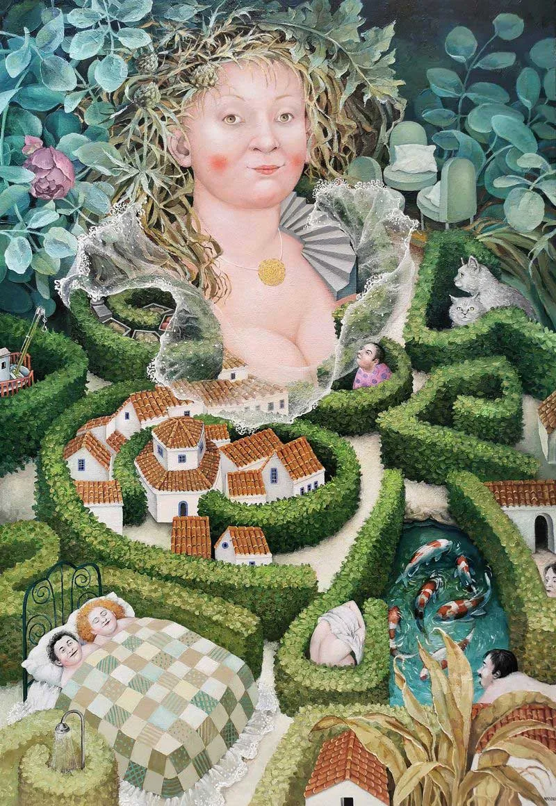 Svetlana Kalachnik – The Queen of the Labyrinth by Svetlana Kalachnik