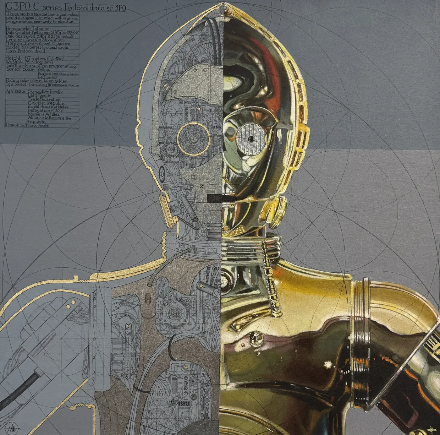 Protocol Droid by Marco Araldi