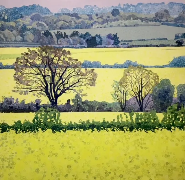 Dull Day Illuminated by Spring by Ewa Adams