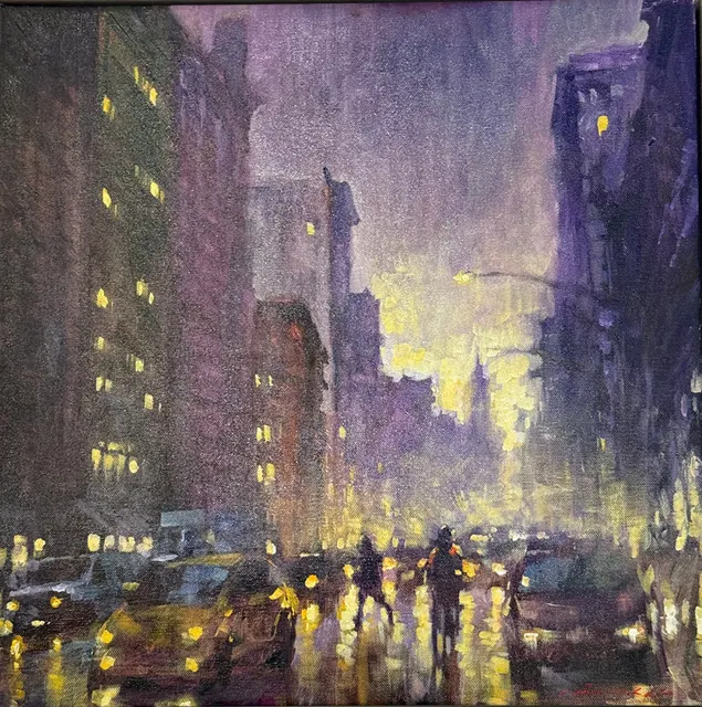 Where Light Breaks on Water by David Hinchliffe