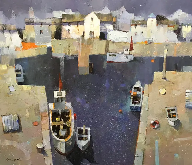 Winter Harbour by Michael Hill