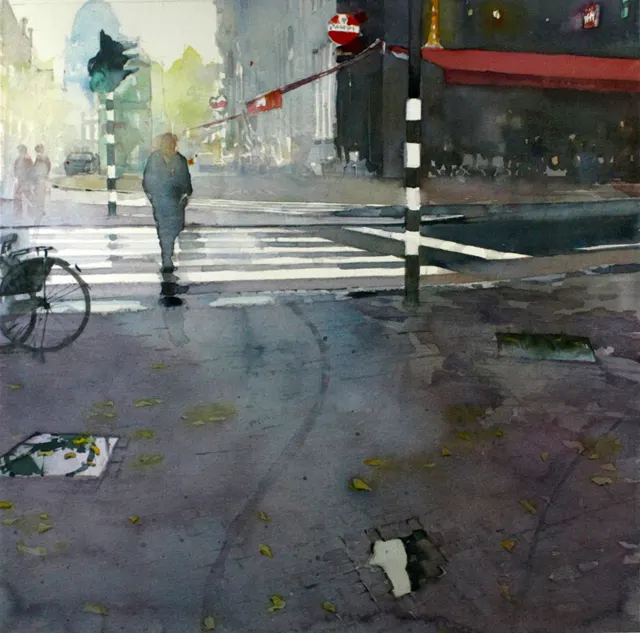 Amsterdam Crossing by David Walker