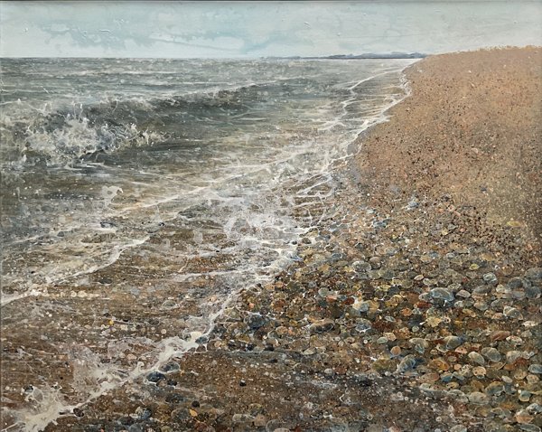 Towards Aldeburgh, Suffolk by Lorna Kirin