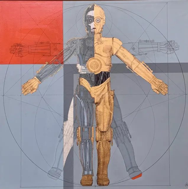 Truvian Droid by Marco Araldi