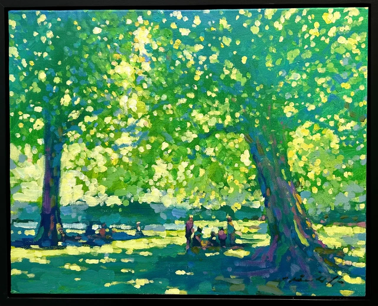 Study for Regents Park by David Hinchliffe